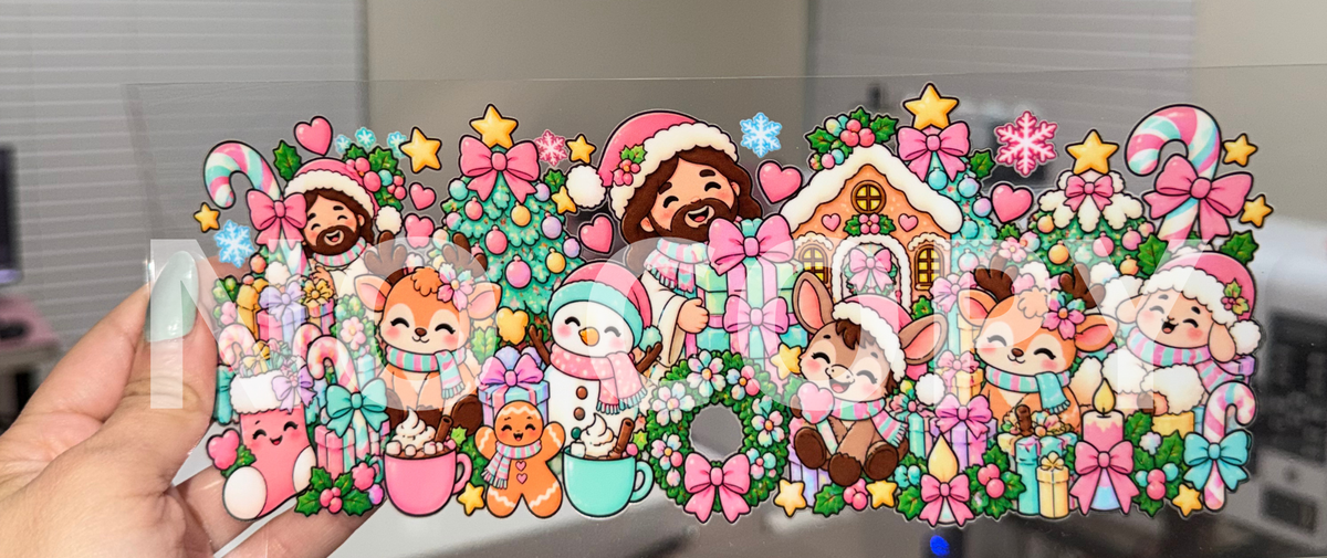 UV DTF- Edición Jesús Navidad