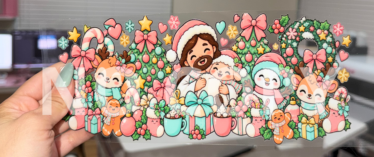UV DTF- Edición Jesús Navidad