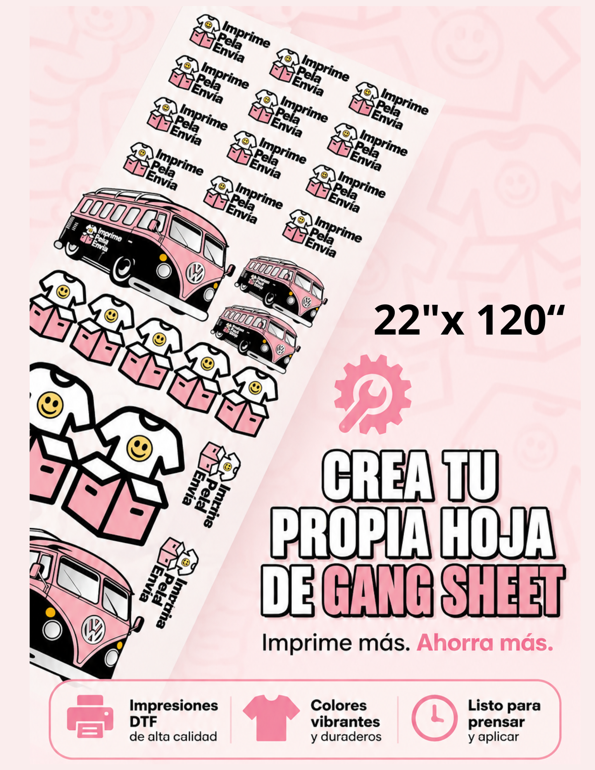 DTF Gang Sheet-  Creá  o Carga tú Lámina Para Impresión