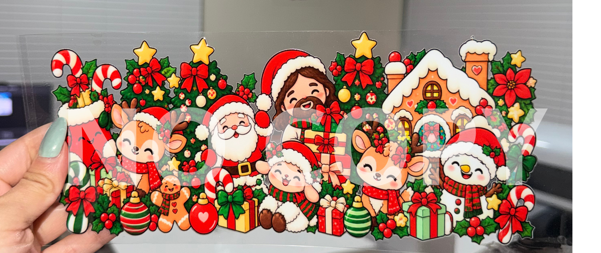 UV DTF- Edición Jesús Navidad