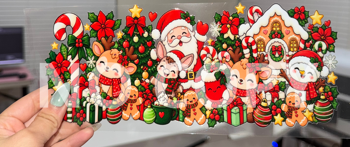 UV DTF- Edición Jesús Navidad