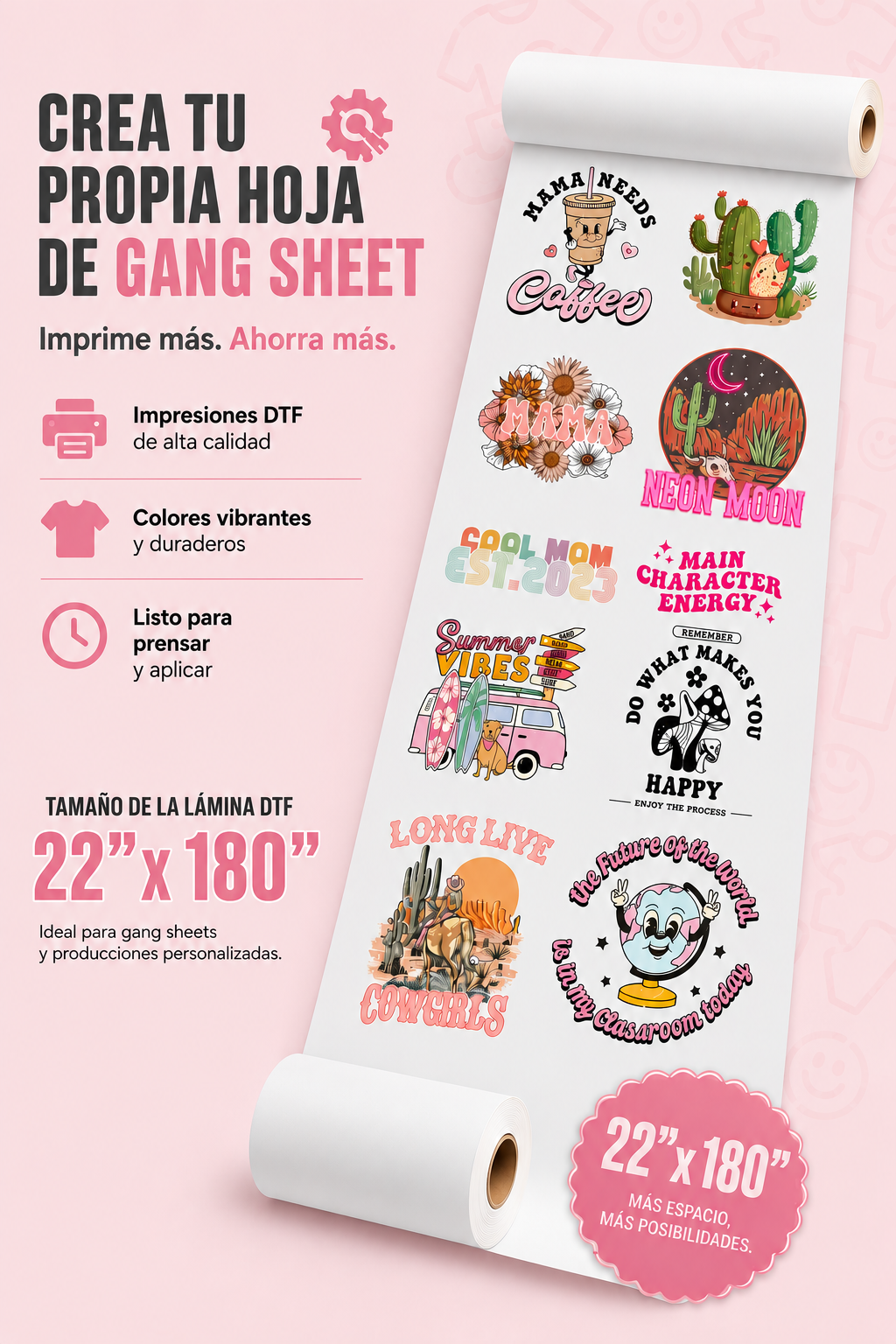 DTF Gang Sheet-  Creá  o Carga tú Lámina Para Impresión