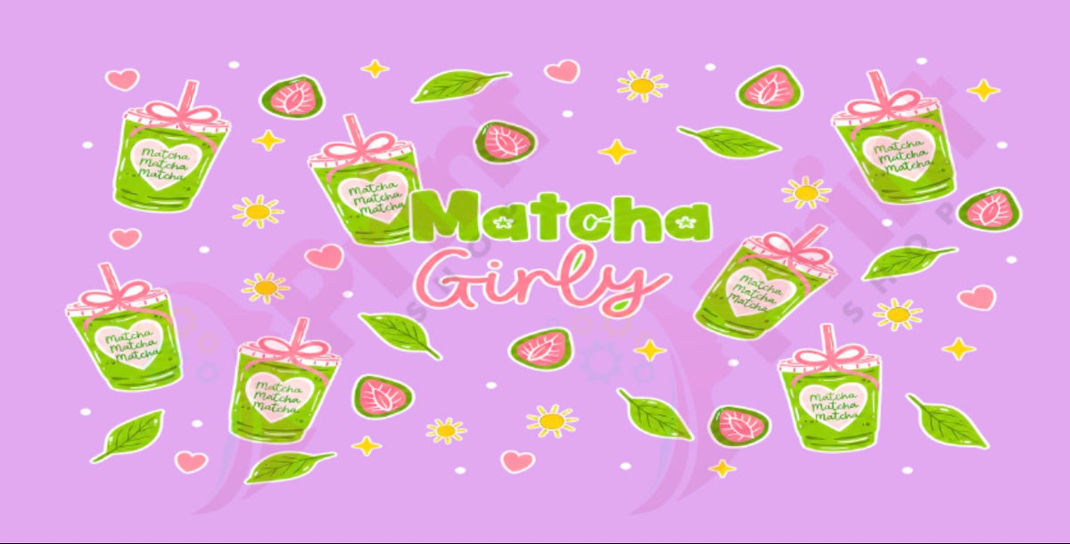 UV DTF- Edición Matcha Lovers