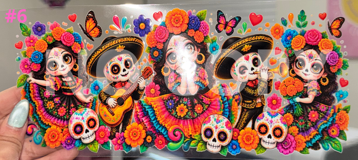 UV DTF- Dia De Los Muertos #2