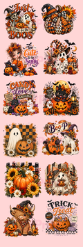 Lámina De DTF- Halloween