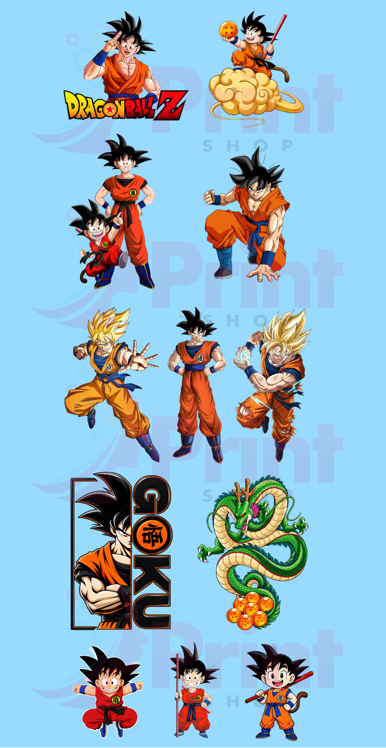 Lámina De DTF- Anime GK